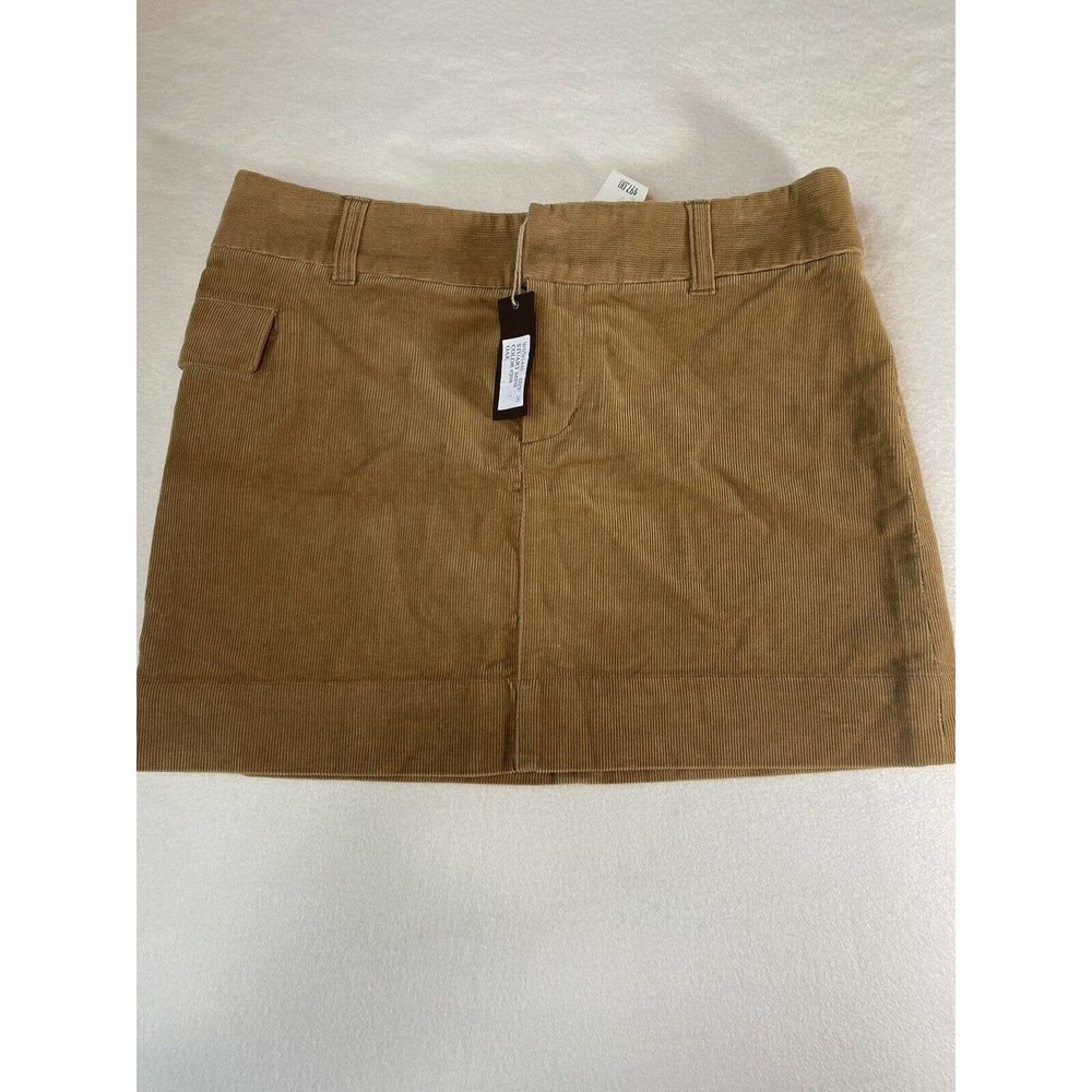 NWT FRX Clothing Stuart Mini Skirt OAK Size 26 MSRP 97.00 courderoy
